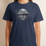 UH-60 Black Hawk T-Shirt, Military Helicopter Shirt, Aviation Graphic Tee, Army Pilot Veteran Gift, Tactical Flight Crew Apparel thumbnail 7