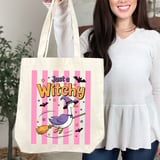 Just a Witchy Goose Tote Bag thumbnail 8