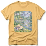 Water Lily Lazy Day ~ Comfort Colors Premium Tee thumbnail 7