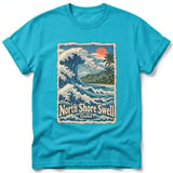 North Shore Swell ~ Comfort Colors Premium Tee thumbnail 5