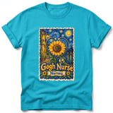 Gogh Nurse ~ Comfort Colors Premium Tee thumbnail 5