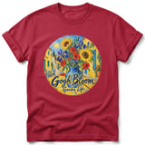 Gogh Bloom ~ Comfort Colors Premium Tee thumbnail 2