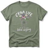 CRNA Life Bloom Anyway Tee thumbnail 2