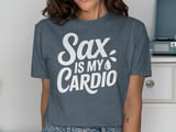 Sax IS MY Cardio Graphic Tee thumbnail 11
