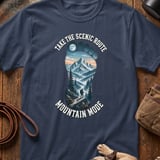 Take the Scenic Route Mountain Mode T-Shirt thumbnail 6