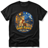 Gogh Alpaca ~ Comfort Colors Premium Tee thumbnail 1