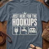 Just for the Hookups RV T-Shirt thumbnail 3