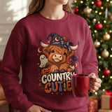 Country Cutie Highland Cow Tee thumbnail 12