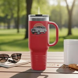 Grand Wagoneer Tumbler, Classic Waggy Car, Retro Sunset, Wood Steel Soul, Cars at Petralla Shop, Unique Car Tumbler, Gift for Car Lover thumbnail 7