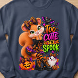 Too Cute To Spook Sally the Squirrel Sweatshirt thumbnail 4