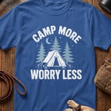 Camp More Worry Less Tee thumbnail 5