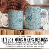 Charming Medical Doodle Digital Pattern Size Bundle Png thumbnail 4