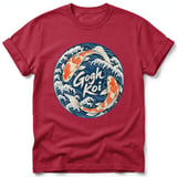 Gogh Koi ~ Comfort Colors Premium Tee thumbnail 2