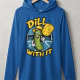 Pickleball Sport-Tek Performance Hood, Dill With It, Lightweight Hoodie thumbnail 3