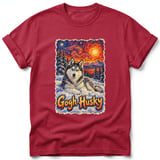 Gogh Husky ~ Comfort Colors Premium Tee thumbnail 2