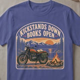 Kickstands Down Books Open Tee thumbnail 6
