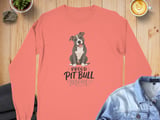 Proud Pit Bull Mom Long Sleeve Tee thumbnail 7