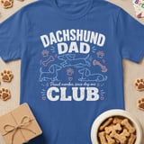 Dachshund Dad Club Tee thumbnail 3