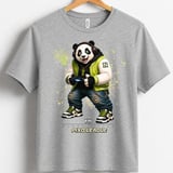 Panda Gamer Shirt for Boys, Funny Virtual Reality Gaming Tee, Kids Birthday Gift, Pixo League by Farron House thumbnail 5