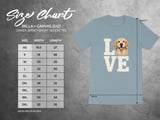 Golden Retriever Love Tee thumbnail 4