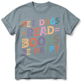 Pet Dogs Read Books Be Happy Tee thumbnail 9