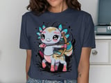 Kawaii Axolotl Archer T-Shirt thumbnail 9