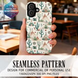Boho Desert Cactus Digital Download thumbnail 1
