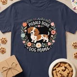 Piebald Doxie Dog Mama Tee thumbnail 3