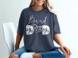 Band Dad Font and Back Graphic Tee thumbnail 5
