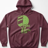 Pickleball Gildan Fleece Hoodie, Paddle Up Butter, Cup, Court Pullover thumbnail 3