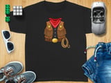 Cowboy Sheriff Costume Tee thumbnail 10