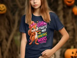 That's Not How This Works Sally the Squirrel Tee thumbnail 4