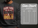 Game Days We Wear Black & Gold Tee thumbnail 15
