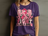 Fight Like A Girl Faux Patchwork Tee thumbnail 16