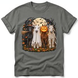 Halloween Horses Costume Party Tee thumbnail 3