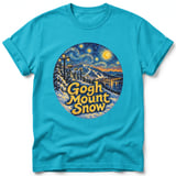 Gogh Mount Snow ~ Comfort Colors Premium Tee thumbnail 5