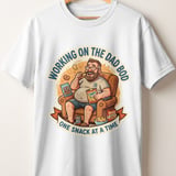 Dad Bod T-Shirt, Funny Dad Shirt, Father's Day Gift, Snack Lover Tee, Humorous Dad Life Graphic Top for Husband, Grandfather thumbnail 10