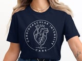 Cardiovascular Intensive Care Anatomical Heart Nurse T-Shirt thumbnail 7