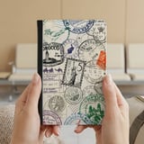 Vintage Travel Stamps Passport Cover thumbnail 3