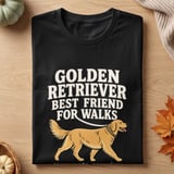 Golden Retriever Best Friend Tee thumbnail 1