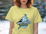 Moisturizer Enthusiast T-Shirt, Superhero Humor Tee, 24 7 Application Squad Shirt, Funny Skincare T-Shirt, Novelty Gift Idea thumbnail 6