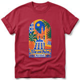 Tile and Palm ~ Comfort Colors Premium Tee thumbnail 2