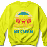 Pickleball Gildan Crewneck Sweatshirt, If You're Looking For A Soft Serve Go Get Ice Cream, Court Warm Up thumbnail 10