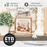 Pumpkin Season But Make It Chic PNG, Cozy Fall Sublimation Design, Autumn Coffee Graphic, Boho Neutral Pumpkin Clipart DTG Shirt File thumbnail 15