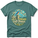 Gogh Bluebird ~ Comfort Colors Premium Tee thumbnail 8