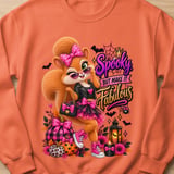 Spooky Fabulous Sally the Squirrel Sweatshirt thumbnail 13