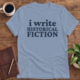 I Write Historical Fiction Softstyle Tee thumbnail 8