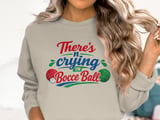 Playful Bocce Ball Humor Sweatshirt thumbnail 1