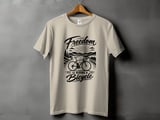 Freedom Is Riding a Bicycle | Road Bike T-Shirt thumbnail 13