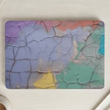 Cracked Pastel Paint MacBook Case thumbnail 1